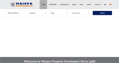 Desktop Screenshot of maispa.com